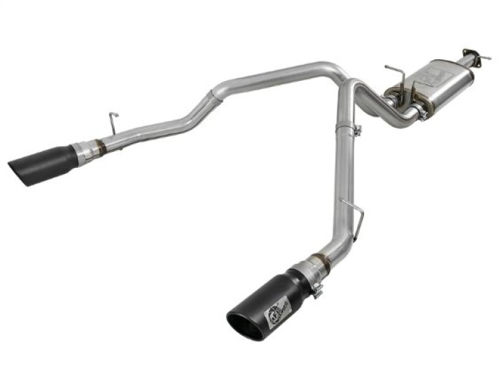 aFe MACH Force-Xp 3in 409 SS Cat-Back Exhaust 2019 RAM 1500 V8-5.7L w/ Black Tip in the group Select car model / Dodge / Ram 19+ / Tuning at DDESIGN Scandinavia AB (afe49-42059-B)