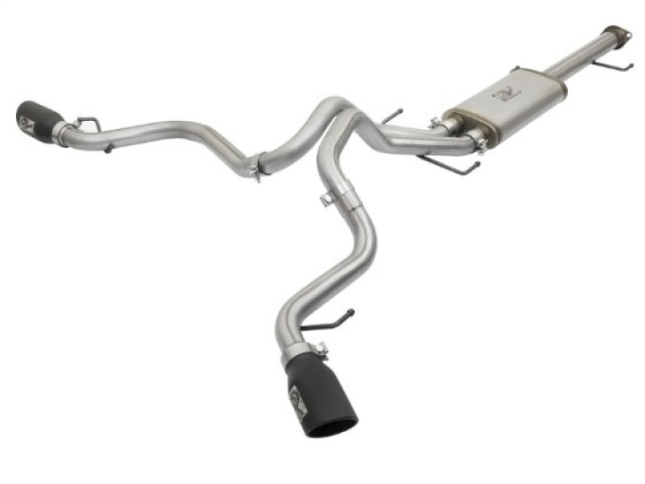 Toyota FJ Cruiser 2007-2018 V6-4.0L MACH Force-Xp 3in - 2.5in SS Cat-Back Dual Exhaust w/Black Tips aFe Power in the group Select car model / Toyota / FJ Cruiser at DDESIGN Scandinavia AB (afe49-46029-B)