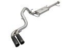Toyota FJ Cruiser 2007-2018 V6-4.0L Rebel Series 3in Stainless Steel Cat-Back Exhaust System w/Black Tips aFe Power