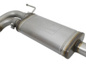 Toyota Tacoma 2016-2023 V6-3.5L Rebel Exhausts Cat-Back SS w/ Black Tips aFe Power