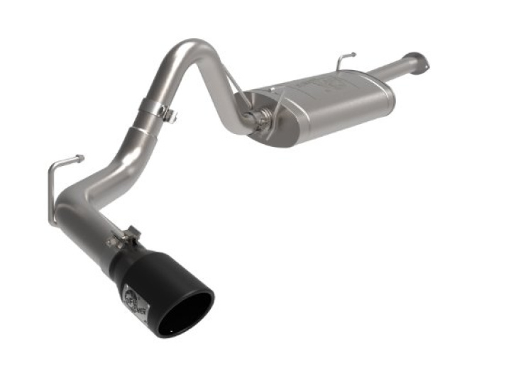 Toyota Tacoma 2016-2023 L4-2.7L/V6-3.5L Apollo GT Series 2.5in. - 3in. 409 SS Cat-Back Exhaust System w/ Black Tip aFe Power in the group Select car model / Toyota / Tacoma / Tuning at DDESIGN Scandinavia AB (afe49-46063-B)