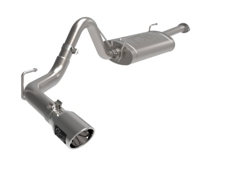 Toyota Tacoma 2016-2023 L4-2.7L/V6-3.5L Apollo GT Series 2.5in. - 3in. 409 SS Cat-Back Exhaust w/ Polished Tip aFe Power in the group Select car model / Toyota / Tacoma / Tuning at DDESIGN Scandinavia AB (afe49-46063-P)