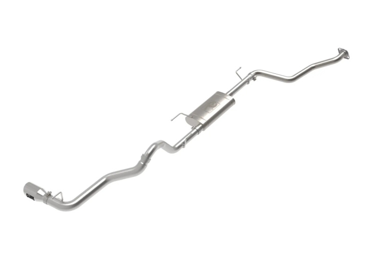 Toyota Tacoma 2024 L4-2.4L (t) Apollo Series 2.5-3in 409 SS Steel Cat-Back Exhaust w/Polished Tips aFe Power in the group Select car model / Toyota / Tacoma / Tuning at DDESIGN Scandinavia AB (afe49-46071-P)
