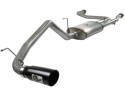 Nissan Titan 2004-2015 V8 5.6L MACHForce XP Exhaust Cat-Back 2.5/3in SS-409 aFe Power w/ Black Tip