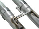 Nissan Titan 2004-2015 V8-5.6L MACHForce XP Exhaust Cat-Back 2.5/3in SS-409 w/ Polished Tip aFe Power
