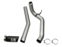 Nissan Titan XD 2016-2019 V8-5.0L (td) LARGE Bore HD DPF-Back SS Exhaust w/ Black Tip aFe Power