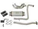 Nissan Titan 2017-2024 V8-5.6L Rebel Series 2-1/2in 409 SS Cat Back Exhaust w/ Black Tips aFe Power