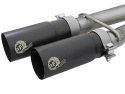 Nissan Titan 2017-2024 V8-5.6L Rebel Series 2-1/2in 409 SS Cat Back Exhaust w/ Black Tips aFe Power