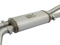 Nissan Titan 2017-2024 V8-5.6L Rebel Series 2-1/2in 409 SS Cat Back Exhaust w/ Black Tips aFe Power