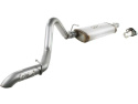 Jeep Wrangler 1997-2006 I6-4.0L MACHForce XP Exhausts Cat-Back SS-409 - 2.5 In. aFe Power