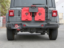 Jeep Wrangler 2018-2024 L4-2.0L (t)/V6-3.6L MACH Force-Xp Axle-Back Exhaust System aFe Power w/Black Tip