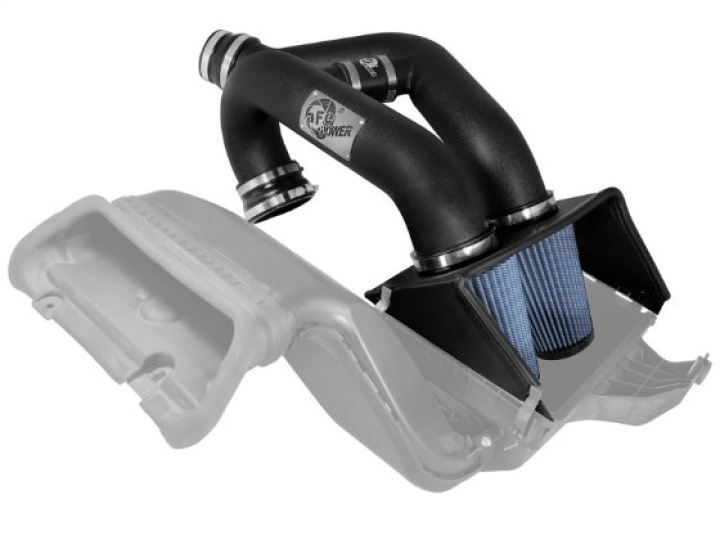 Ford F-150 2015-2023 V6-2.7L (tt)/2015-2016 V6-3.5L (tt) MagnumFORCE Pro 5R Stage-2 XP Intake System aFe Power - Black in the group Select car model / Ford / F-150 15+ / Tuning at DDESIGN Scandinavia AB (afe54-12642-1B)
