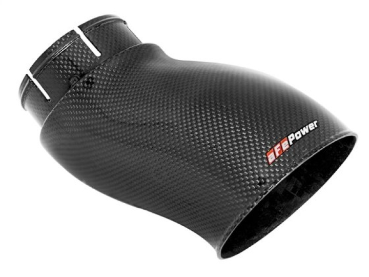 aFe Momentum GT Carbon Fiber Dynamic Air Scoop 15-18 Dodge Challenger V6-3.6L/V8-5.7L/6.4L HEMI in the group Select car model / Dodge / Challenger 08+ / Tuning / Intake & Accessories at DDESIGN Scandinavia AB (afe54-72203-SF)