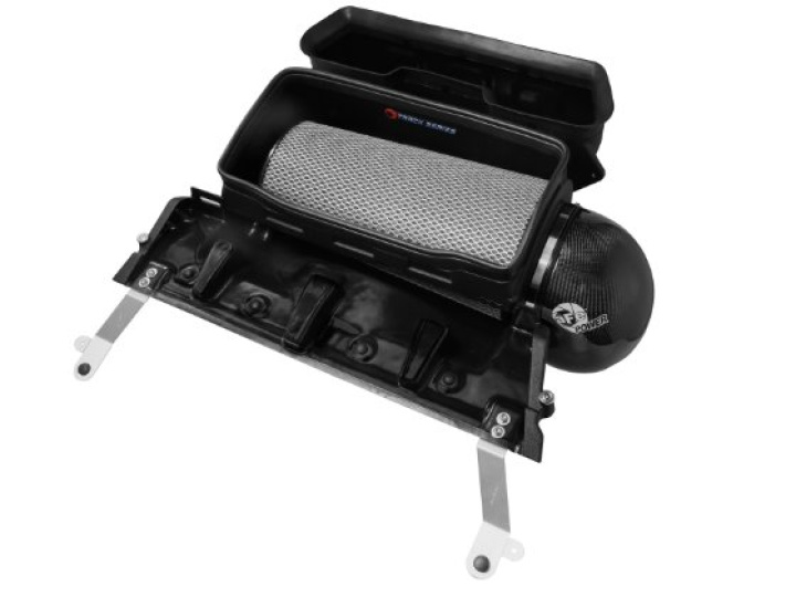 aFe 21-23 RAM 1500 TRX Track Series Carbon Fiber Cold Air Intake System w/ Pro DRY S in the group Select car model / Dodge / Ram TRX 2021-2024 at DDESIGN Scandinavia AB (afe57-10022D)