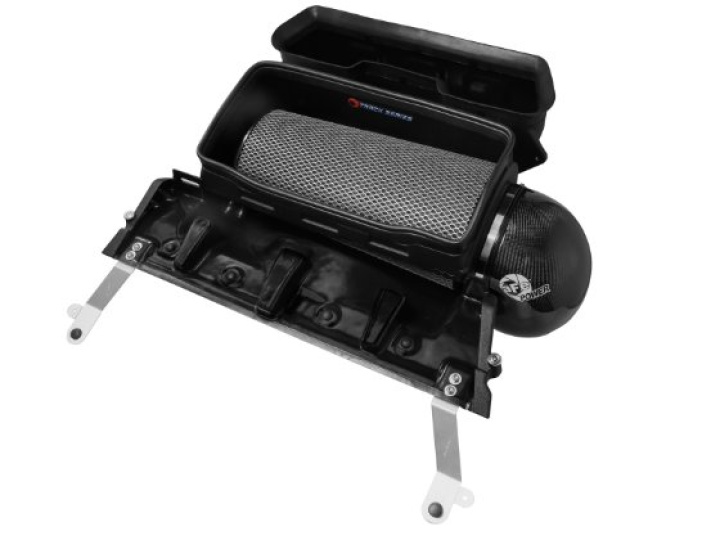 aFe 21-23 RAM 1500 TRX Track Series Carbon Fiber Cold Air Intake System w/ Pro 5R Filter in the group Select car model / Dodge / Ram TRX 2021-2024 at DDESIGN Scandinavia AB (afe57-10022K)