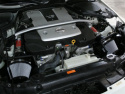 Nissan 350Z 2007-2008 V6-3.5L VQ35HR Takeda Intakes Stage-2 Air Intake System Pro Dry S Polished aFe Power