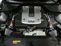 Infiniti G37 2008-2013/Q60 2014-2015 V6-3.7L (VQ37VHR) Takeda Intakes Stage-2 Air Intake System Pro Dry S - Polished aFe Power