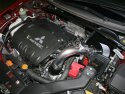 Mitsubishi Lancer 2008-2014 L4-2.0L Takeda Intakes Stage-2 Air Intake System Pro Dry S - Polished aFe Power