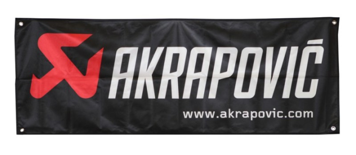 Akrapovic Flag size 140 X 52 in the group Select car model at DDESIGN Scandinavia AB (akr800360)
