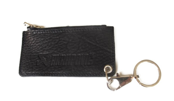 Akrapovic Leather Zip Keychain - black in the group Select car model at DDESIGN Scandinavia AB (akr800956)