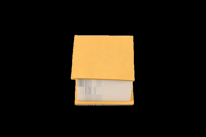 Akrapovic Leather Memo Notepad - Yellow in the group Select car model at DDESIGN Scandinavia AB (akr801730)