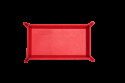Akrapovic Leather Desk Valet - Red