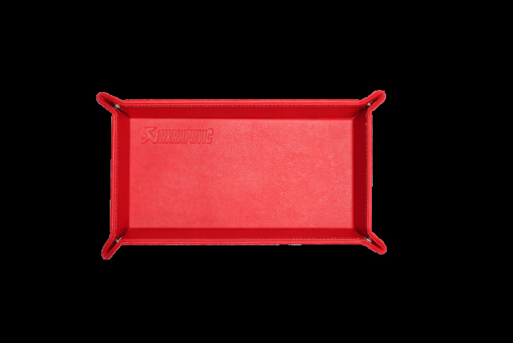 Akrapovic Leather Desk Valet - Red in the group Select car model at DDESIGN Scandinavia AB (akr801734)
