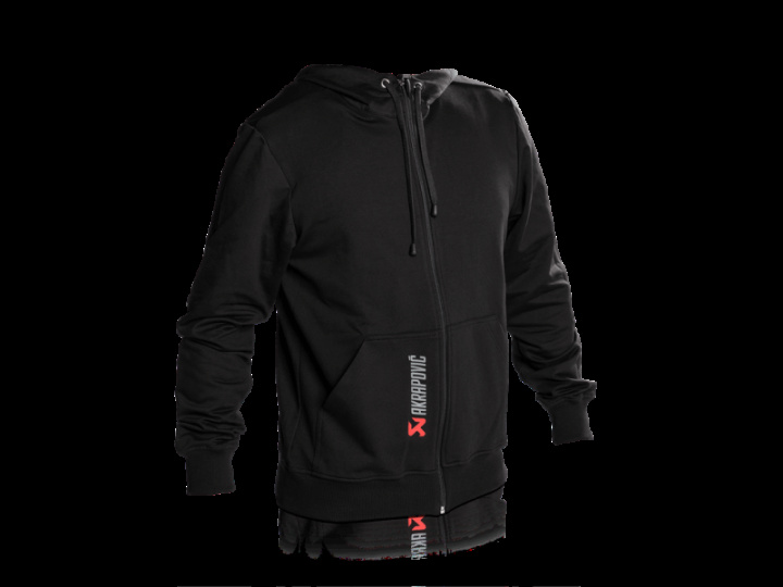 Akrapovic Mens Akrapovic Logo Black Hoodie - S in the group Select car model at DDESIGN Scandinavia AB (akr801746)