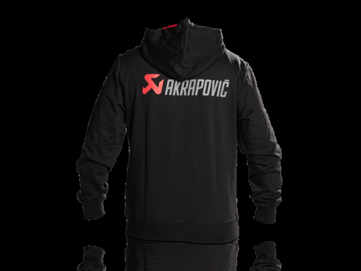 Akrapovic Mens Akrapovic Logo Black Hoodie - L in the group Select car model at DDESIGN Scandinavia AB (akr801748)