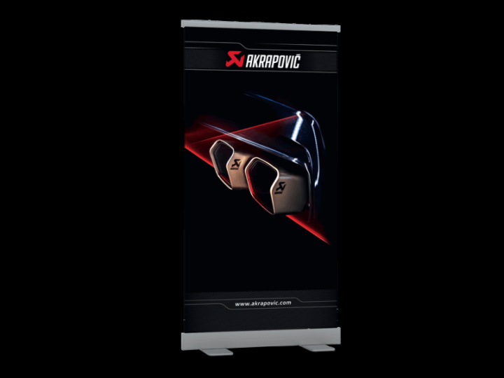Akrapovic Pull Up Banner CAR - Corvette C8 in the group Select car model at DDESIGN Scandinavia AB (akr801929)