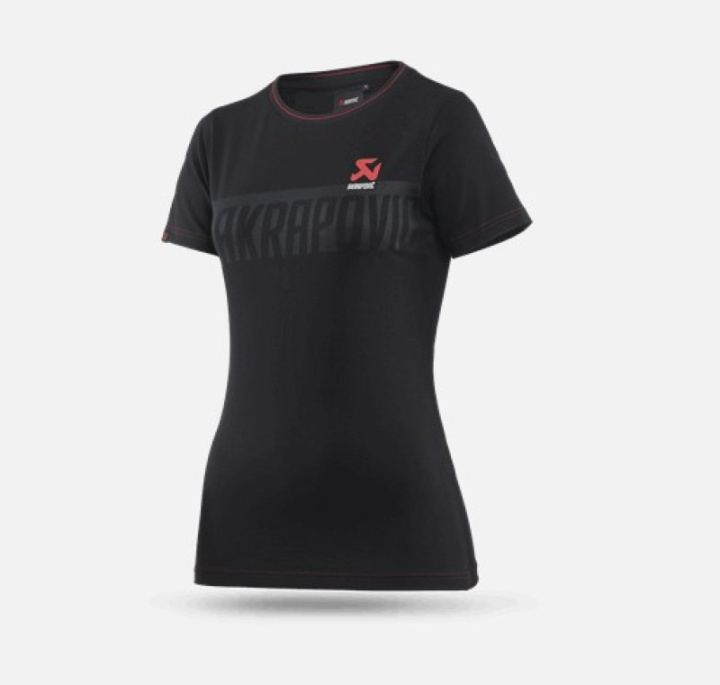 Akrapovic Womens Corpo T-Shirt Black - 2XL in the group Select car model at DDESIGN Scandinavia AB (akr802053)