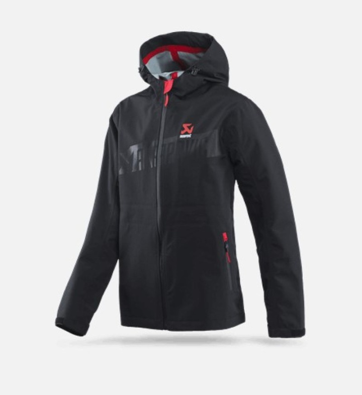 Akrapovic Mens Corpo Rain Jacket Black - 3XL in the group Select car model at DDESIGN Scandinavia AB (akr802073)
