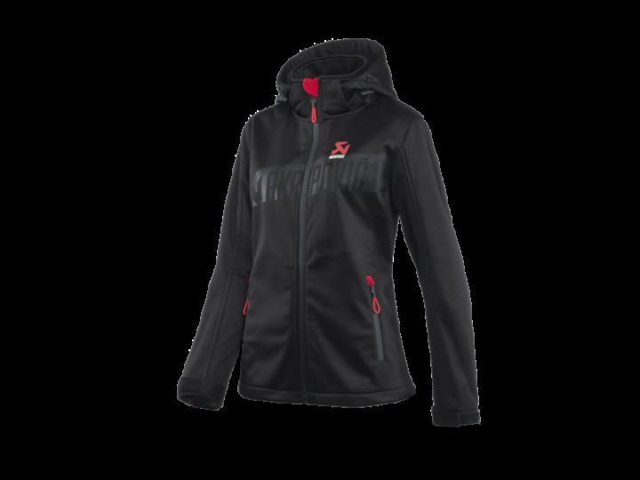 Akrapovic Womens Corpo Softshell Jacket Black - L in the group Select car model at DDESIGN Scandinavia AB (akr802090)