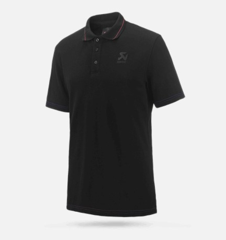 Akrapovic Corpo Polo Black Mens - S in the group Select car model at DDESIGN Scandinavia AB (akr802131)