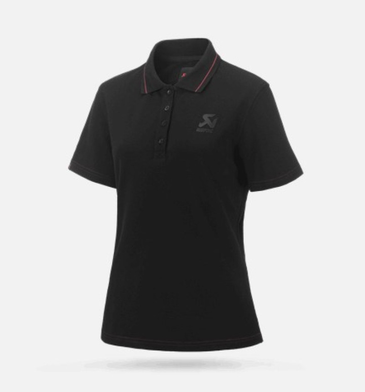Akrapovic Corpo Polo Black Womens - S in the group Select car model at DDESIGN Scandinavia AB (akr802138)