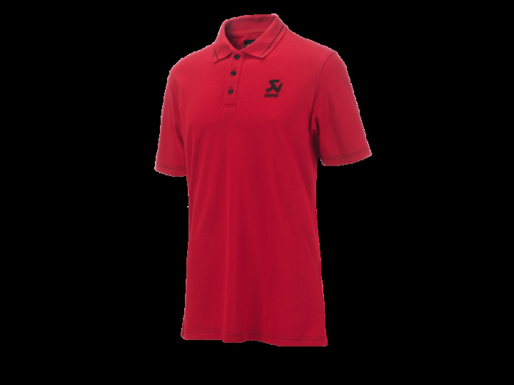 Akrapovic Corpo Polo Red Mens - L in the group Select car model at DDESIGN Scandinavia AB (akr802146)