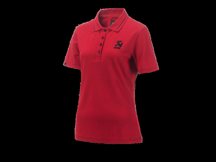 Akrapovic Corpo Polo Red Womens - L in the group Select car model at DDESIGN Scandinavia AB (akr802153)