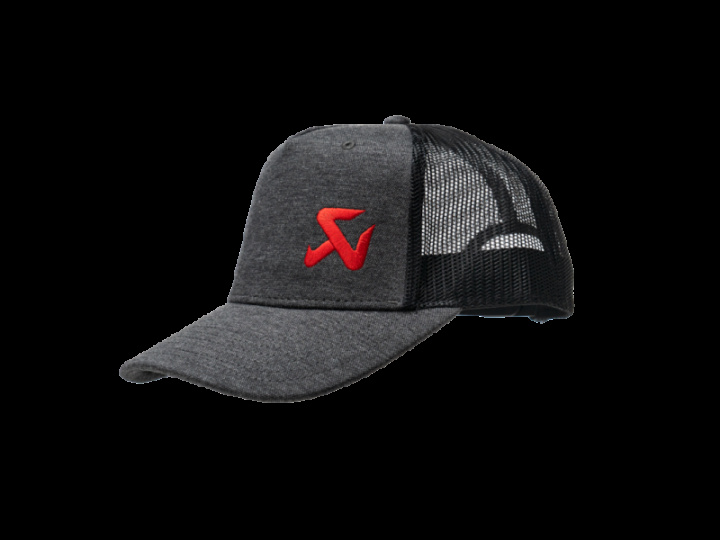 Akrapovic Logo Trucker Cap - Ash Grey / Black Mesh in the group Select car model at DDESIGN Scandinavia AB (akr802282)