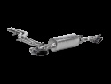 Akrapovic 2025 Audi RSQ8 Evolution Race Line Link Pipe Set (Titanium)