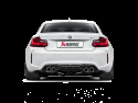 Akrapovic 16-17 BMW M2 (F87) / 2018+ BMW M2 Competition/M2 CS (F87N) Rear Carbon Fiber Diffuser - Hi