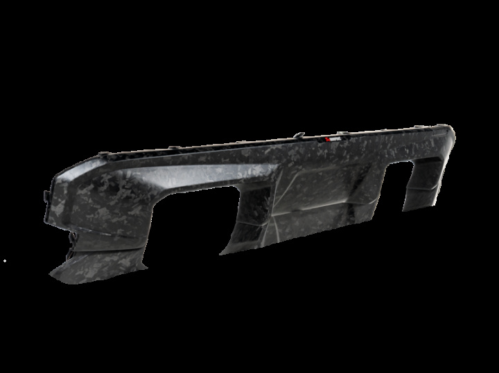 Akrapovic BMW M3 (G80 / G81) / M4 (G82 / G83) Rear Chopped Carbon Fiber Diffuser - Matte in the group Select car model at DDESIGN Scandinavia AB (akrDI-BM-CA-9-CF)