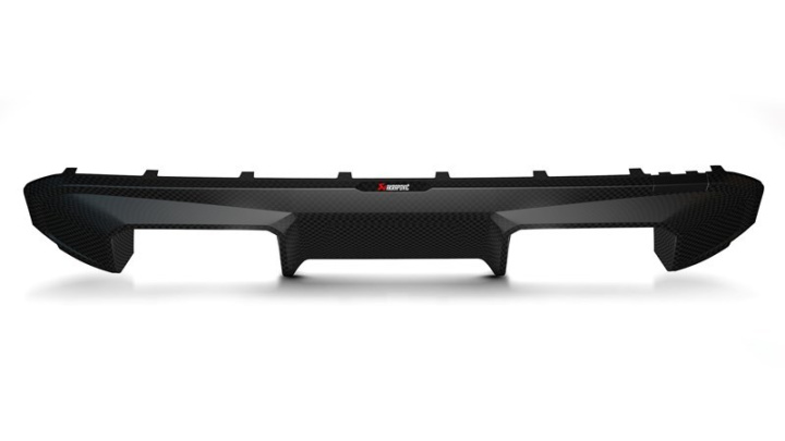 Akrapovic 2021+ BMW M3 (G80)/M4 (G82) Rear Carbon Fiber Diffuser - High Gloss in the group Select car model at DDESIGN Scandinavia AB (akrDI-BM-CA-9-G)