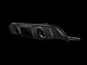 Akrapovic 2022+ Porsche 718 Cayman GT4 RS Rear Carbon Fiber Diffuser - Matte