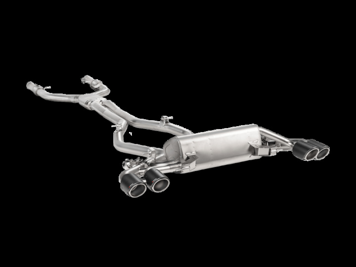 Akrapovic 17-19 Alfa Romeo Giulia Quadrifoglio Evolution Link Pipe Set (Titanium) in the group Select car model at DDESIGN Scandinavia AB (akrE-AR-T-1)