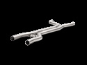 Akrapovic 15-17 Porsche Cayenne GTS (958 FL) Evolution Link Pipe Set (Titanium)