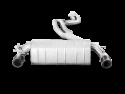 Akrapovic 16-17 BMW M140i (F F21) Evolution Line Cat Back (SS) w/ Carbon Tips (Req. Link Pipe)