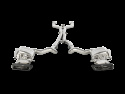 Akrapovic 15-17 AMG C63 Estate Evolution Line Cat Back (Titanium) w/ Carbon Tips (Req. Link Pipe)