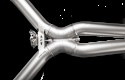 Akrapovic 16-17 AMG C63 Coupe Evolution Line Cat Back (Titanium) w/ Carbon Tips (Req. Link Pipe)
