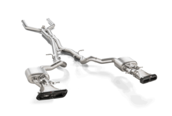 Akrapovic 2018 Mercedes Benz E63 (W213) Evolution Line Cat Back (Titanium) w/o Tips in the group Select car model at DDESIGN Scandinavia AB (akrMTP-ME-T-5H)