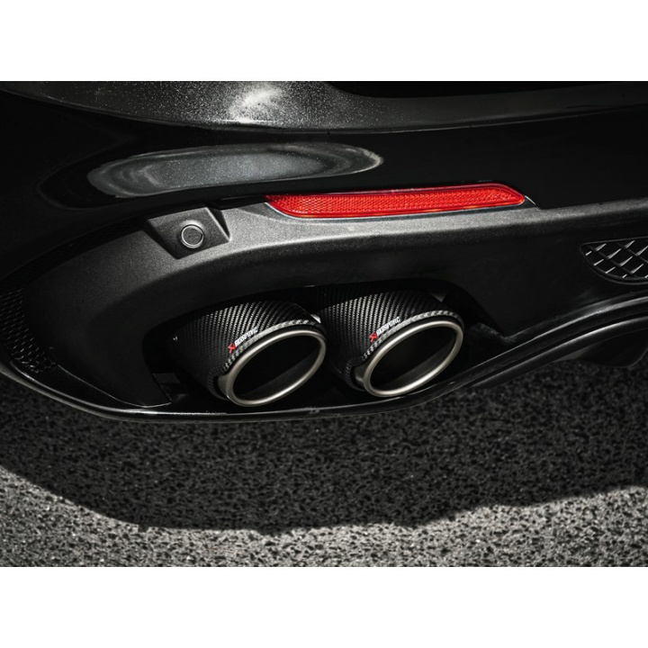 Akrapovic 2017+ Alfa Romeo Stelvio Quadrifoglio Slip-On Line (Titanium) w/Titanium/Carbon Fiber Tips in the group Select car model at DDESIGN Scandinavia AB (akrS-AR-TI-6H)